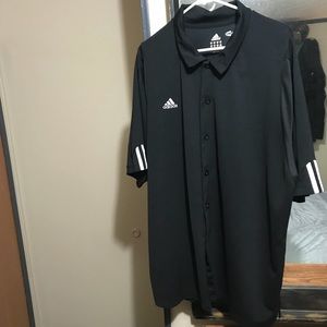 Adidas button down shirt